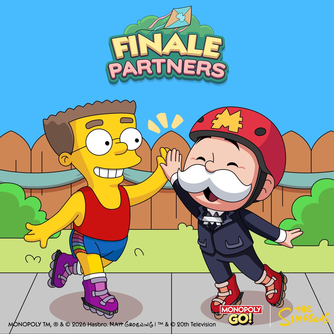 MonopolyGO's tweet photo. @TheSimpsons Do you have a partnership greater than Burns and Smithers?

How about Barney and Moe's?

Grab your partner and get ready to compete for Maggie Token, a Wild Sticker, and more!

https://t.co/Q8m1sovjyZ https://t.co/tD0V8lEm0B