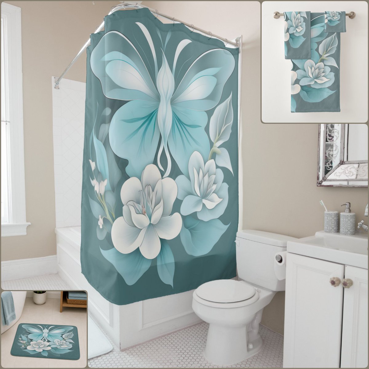 ArtFalaxy's tweet photo. Serendipity Floral Shower Curtain~by Art Falaxy~
~Art that Elevates your Shower!~
#artfalaxy #shower #bath #towels #zazzle #homedecor #accents #mats
-
🟣 https://t.co/AETGXBWGDm
Collection: https://t.co/KvxHsLIAhD https://t.co/tbPLDQdau7