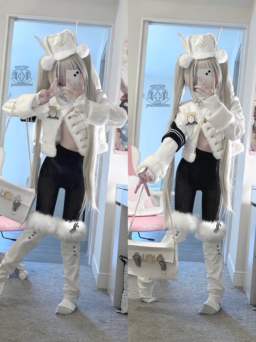 youhealedme's tweet photo. they’re making fun of me on the chinese social media apps for cosplaying blanc without a chest it’s over https://t.co/Xm93essBdF