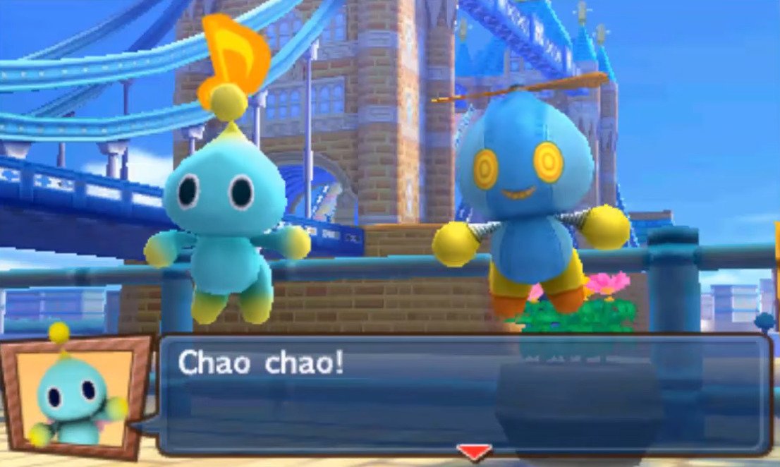 PrettyFluffyBoy's tweet photo. Little excited music notes pop up when the Chao chirps, and when Silver chuckles back at it. They are so happy to see each other! 🎶 https://t.co/ISN545pY4n