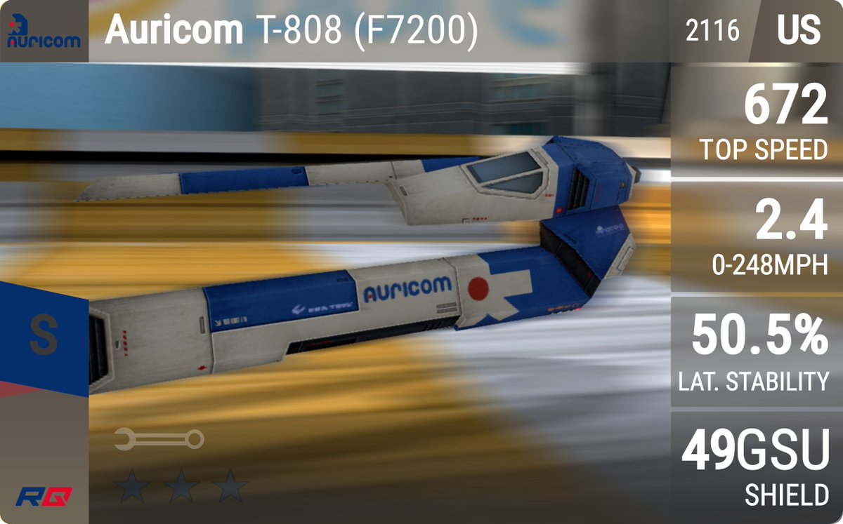 cor1wec's tweet photo. there's like 4 people in the world who will find this cool but i made custom cards based on Top Drives for the 4 OG WipEout teams,  I took some creative freedom with the naming and the stats, bit of a mix between wipeout 1, 3 and Fusion https://t.co/u03RkW5WYr