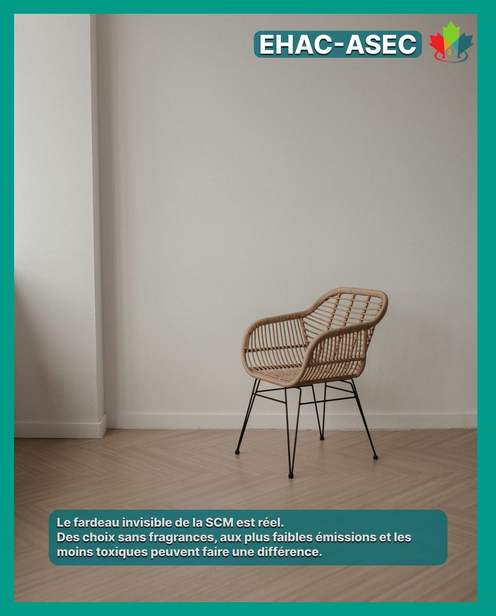 EHAC_ASEC's tweet photo. Vivre avec la SCM signifie porter un fardeau que les autres ne voient pas. Vigilance constante. Expliquer une condition invisible. Manquer des événements et perdre un emploi. Des choix sans fragrances allègent ce fardeau.
#SCM #HandicapInvisible #Inclusion #COPHAN https://t.co/C27BCVRJKW