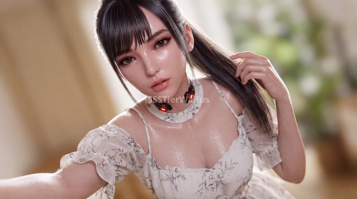 SSSTierWaifus's tweet photo. Do you think I look better in this floral dress than my combat suit, or are you too distracted to answer? #EveStellarBladeGameplay #StellarBladeEveOutfit #StellarBladePlayStation5 #EveStellarBladeFanart https://t.co/ONox1pHVcL