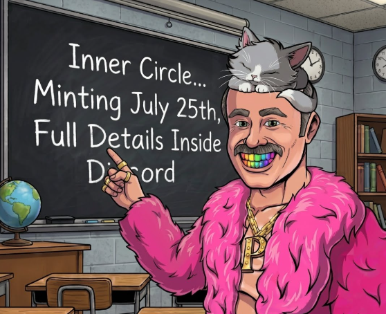 ETHInnerCircle's tweet photo. Inner Circle Is Minting Tomorrow, July 25th 🚨

Full Details Inside The Discord: https://t.co/ilhKBRM5j8

Activity Contest, Prize Games, Giveaways, And The Usual Chaos Is Happening NOW! 🥳

 Join Up ❤️ https://t.co/Uf1onzO4NC