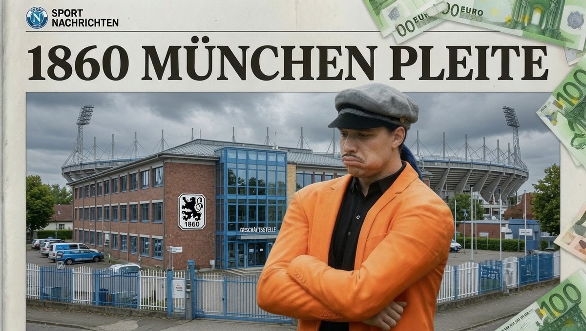 Transfermayv's tweet photo. ist 1860 München Pleite???? @GaunerGmbH  #Rammel1860 https://t.co/wQ4bgx3MZn
