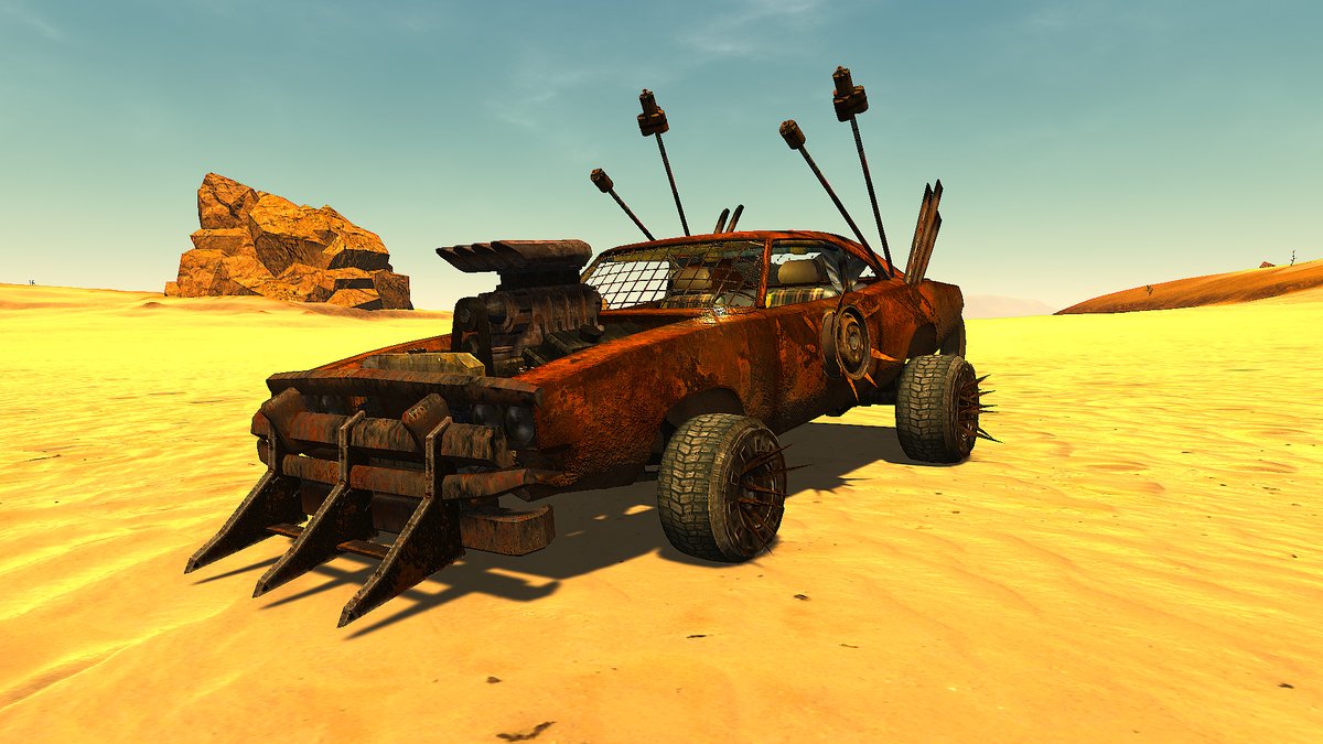 TheSawyerK's tweet photo. New car "Duke"
#gamedev #indiedev #indiegames #apocalypter https://t.co/EPVSqiw1wG