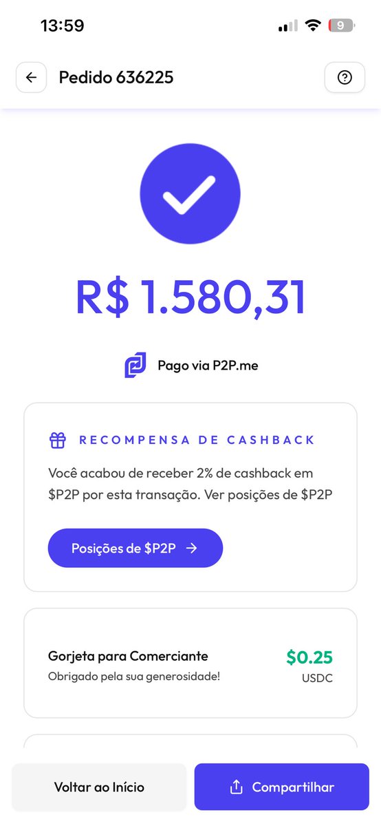 UncoCryptoOF's tweet photo. +1 fatura agora para Nubank, essa não tá vencida, e sempre com o melhor p2p que já usei @p2pmebrasil.

Dia de pagamentos
Pedido: 636225 https://t.co/C3LvFEfliY