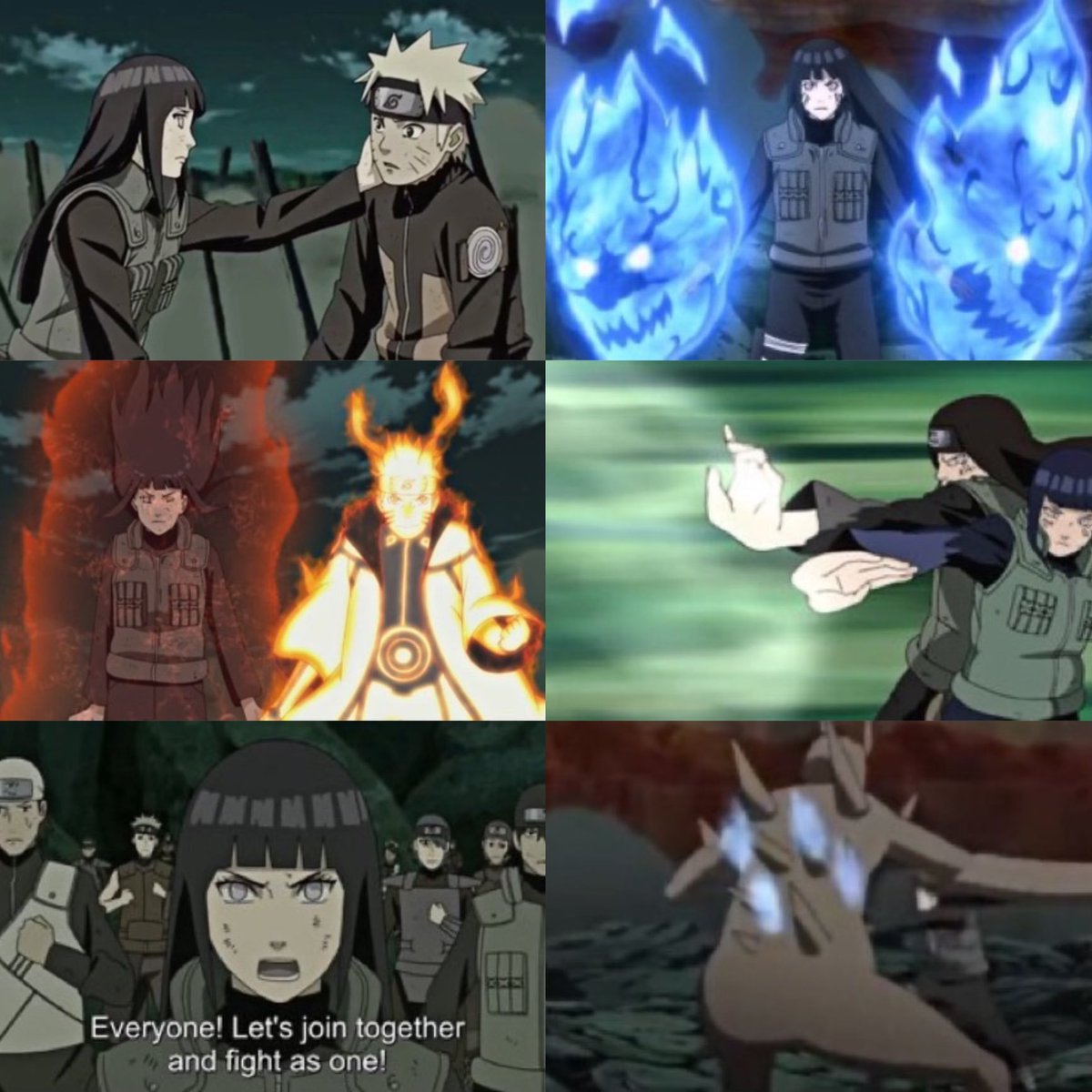 Del_Uzumaki's tweet photo. Hinata actually played very big part in the War Arc, there was countless times she helped Naruto and the others in the War. She defeated Juubi, she took over to lead the Shinobi Alliances and most importantly she helped Naruto from switching sides to join Obito. https://t.co/hUavoIgyvE