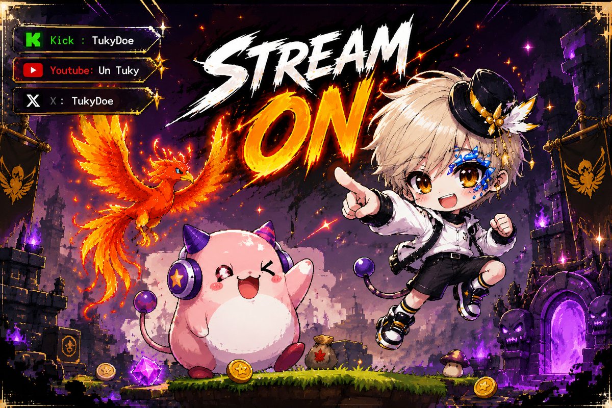 tuky_un's tweet photo. Luego de unos dias de Flojera REGRESAMO!!!
A Leviaaaaar!!!
Nuevos Eventos !!!
Nuevos Mapas (que yo no puedo ver)
Luminus 220 Camino al 235 !!!
https://t.co/sldOMvIgoh
@MaplestoryU https://t.co/Ll7lILz8q7
