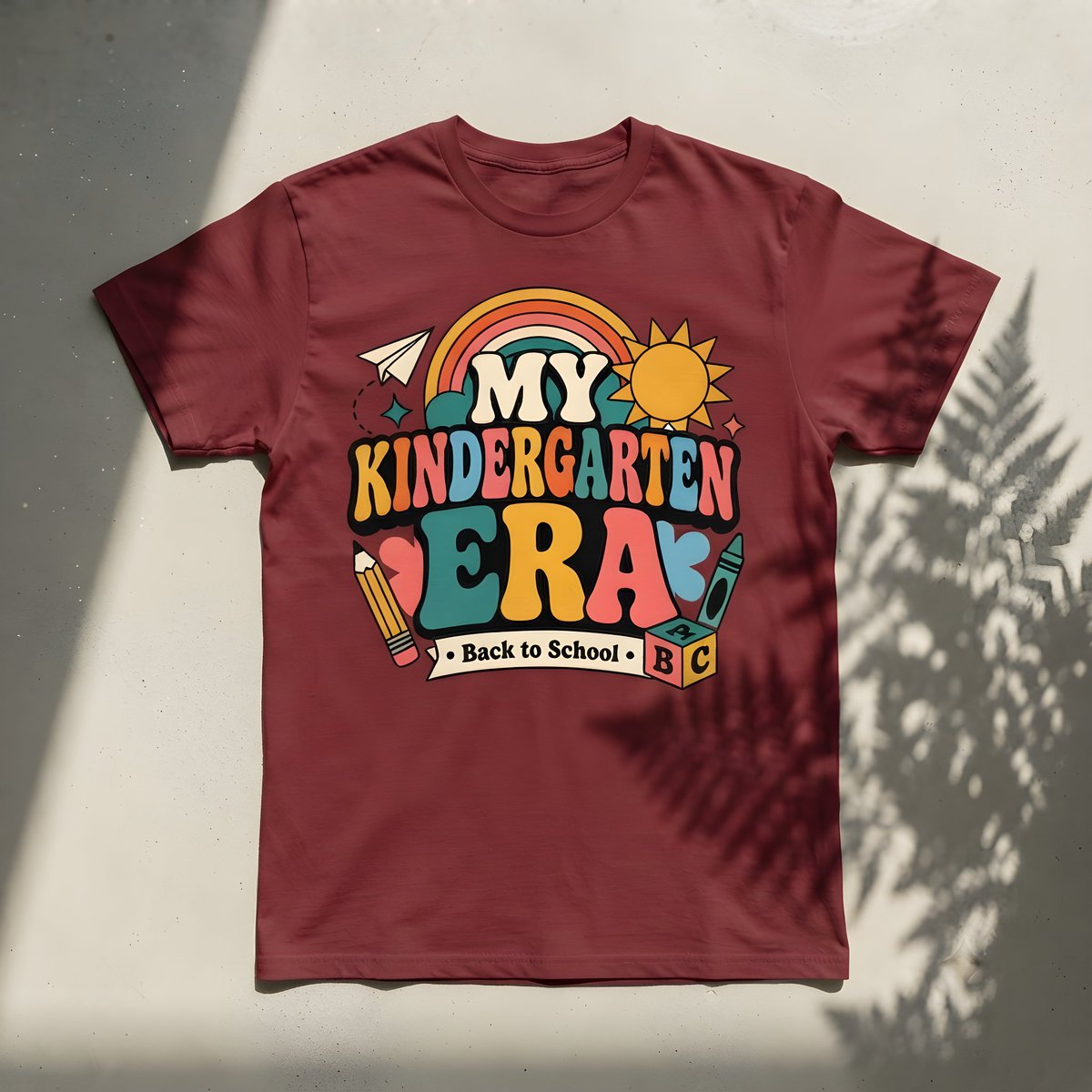 dgalleryhub's tweet photo. Entering my kindergarten era! Back-to-school season is officially here, and this cute retro design is ready for the new school year.

Which shirt color do you think makes the retro design pop more?

https://t.co/RPs1ZTTNMn

#BackToSchool #school #Student #teachers #Kindergarten https://t.co/7aWXeWhSl1