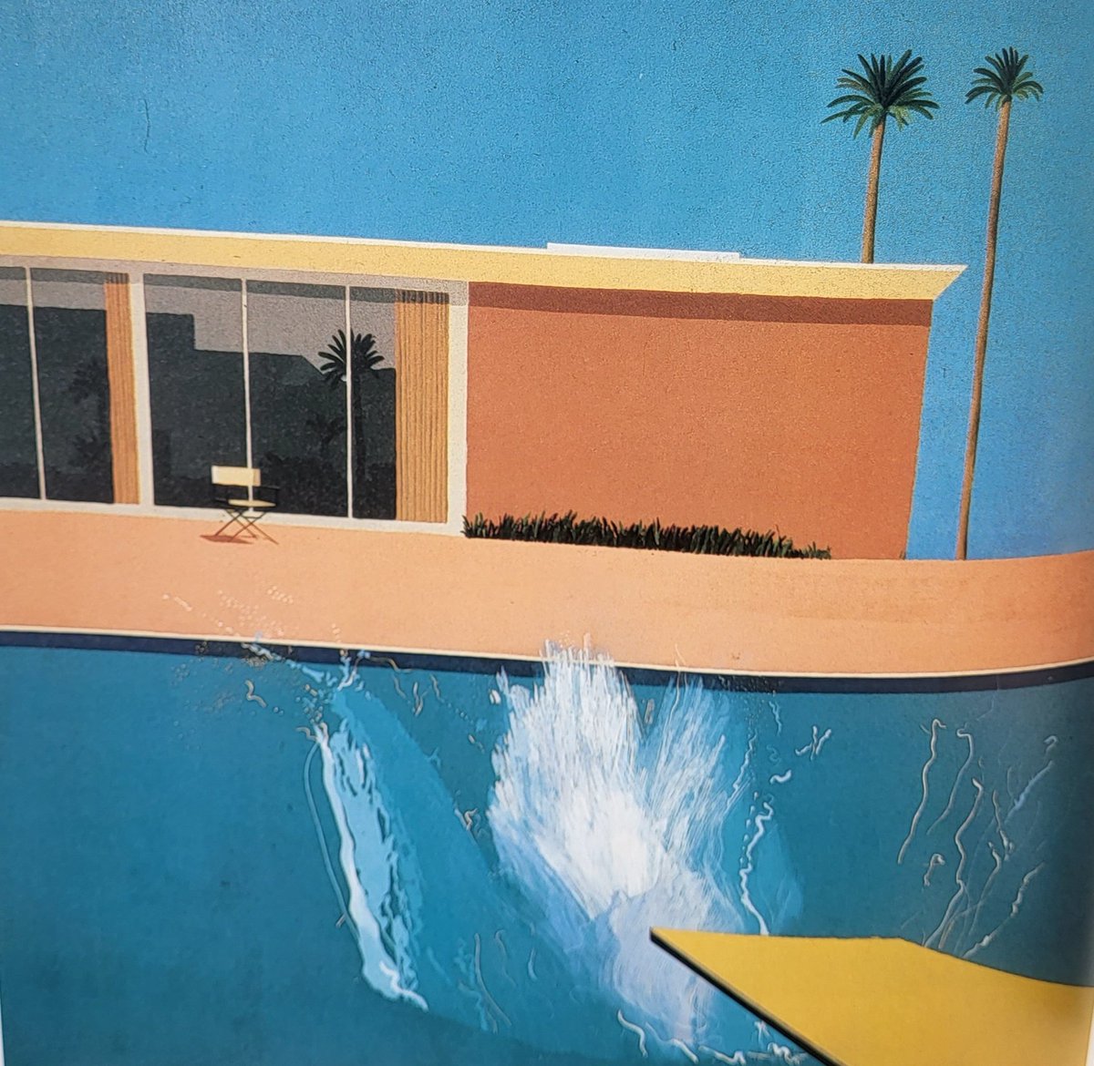 TerranSys's tweet photo. "The biggest adventure you can take is to live the life of your dreams."
- Oprah Gail Winfrey

(Art: "A Bigger Splash", by David Hockney, 1967) https://t.co/clbadVcDqS