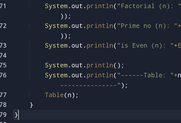 LearningCodesfr's tweet photo. Day 6:
Discovered alot abt how to implement everything that I've learned so far..
This code includes basic operations such as Addition, subtraction.... working loops for Factorial &amp; prime numbers.. used if else for odd/Even and displayed a table of multiplication
@ApnacollegeX https://t.co/pW7vtWXSVJ