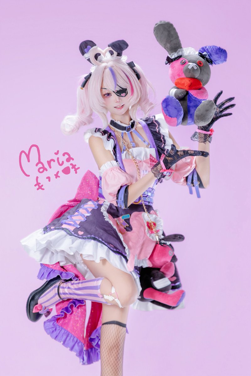 damiaodamiao7's tweet photo. maria四周年快乐～^ω^
#MariaMarionette 
#Mari4Anniversary https://t.co/YxufJyKBv3