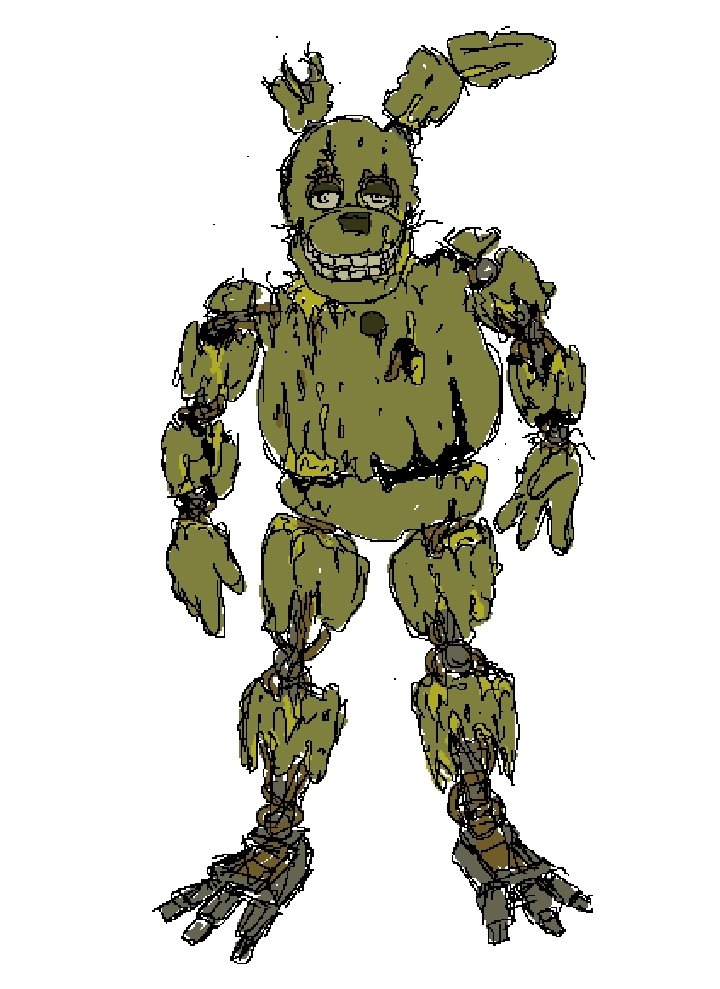 TheSellerEndo01's tweet photo. springtrap if he https://t.co/naMlRMsPen
