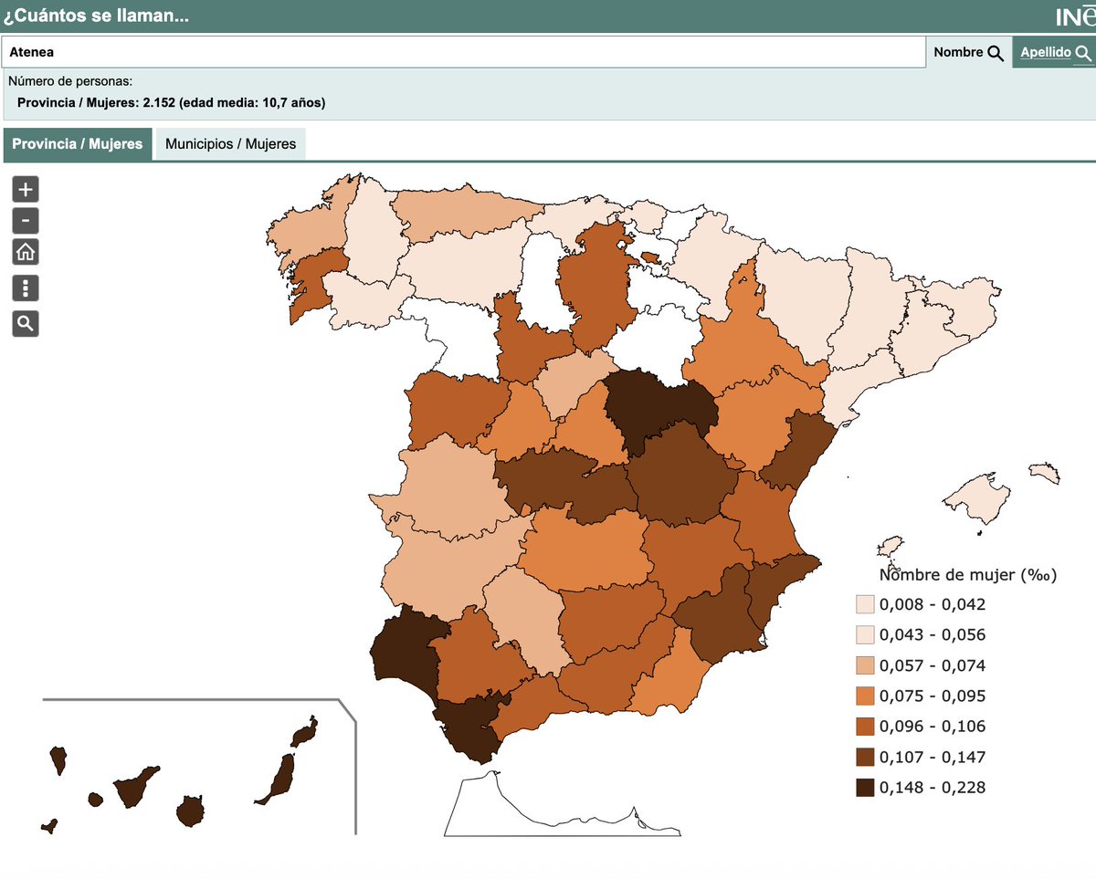 irene_menas's tweet photo. ¿Te sorprende?
En España hay:
2.911 Ulises
2.152 Ateneas
1.506 Penélopes
82 Circes
34 Nausicaas
33 Ifigenias
0 Telémacos, Polifemos, Eurílocos, Antinoos, Sinones, Laertes, Eumeos, Méntores… https://t.co/XqfaKrPDGM