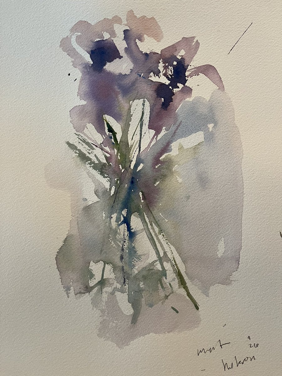 mentnelson's tweet photo. Paintings made with rainwater https://t.co/vJMaVAs7BR