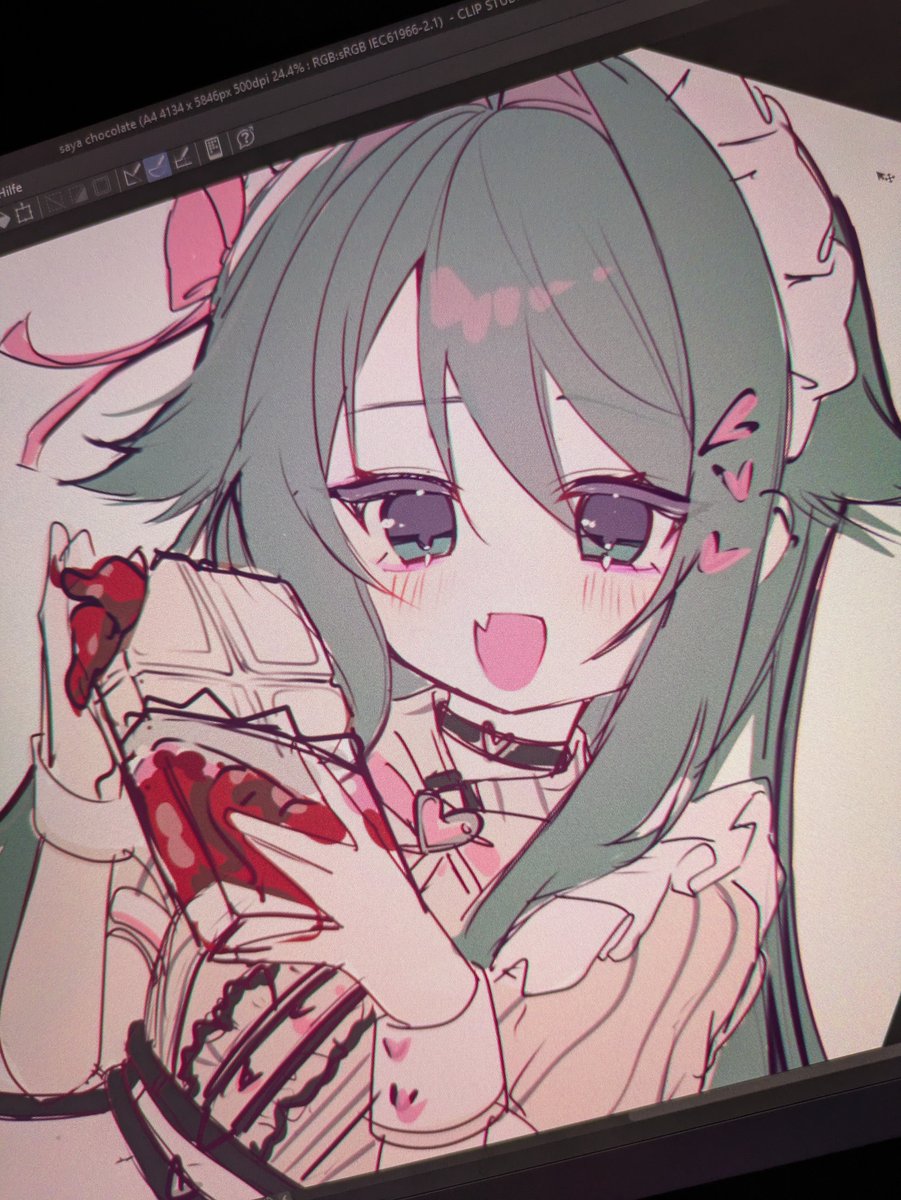 tac_toki's tweet photo. Chocolate Saya 
#sayanouta #songofsaya https://t.co/7QYJt4dmwi