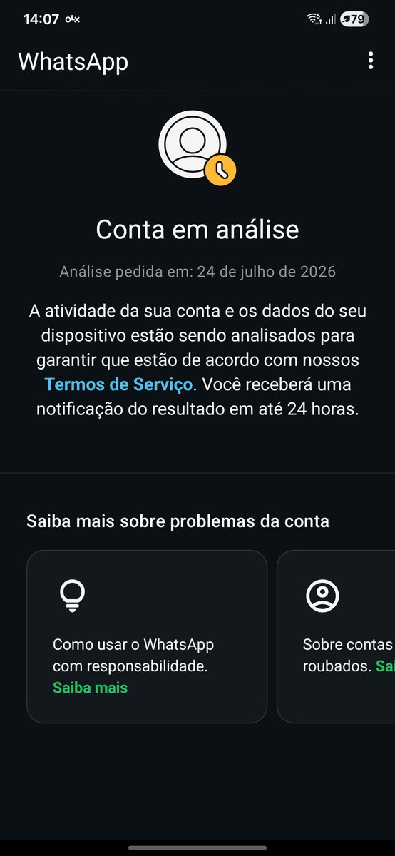 dragonfire24424's tweet photo. Gente eu descobrir como ser banido do WhatsApp, e o pior isso aconteceu literalmente por incompetentencia e falta de serviço deles https://t.co/q4Plt8pKTw