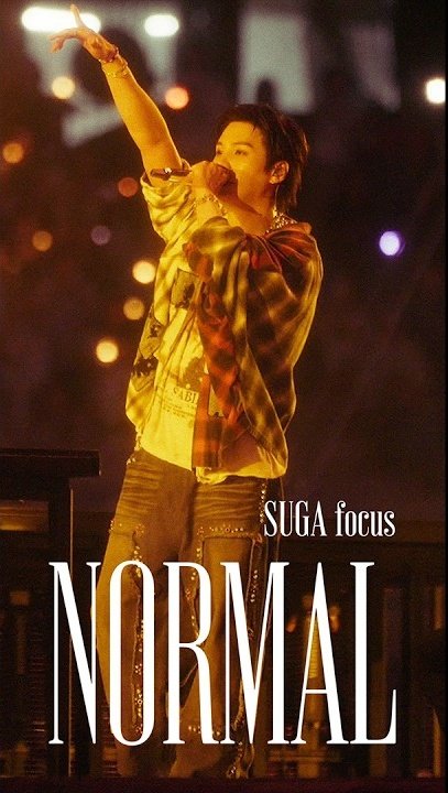 Yunki_Hei's tweet photo. [SUGA] 260725  @ BTS Official 
'NORMAL (Korean Ver.)' Stage CAM (#SUGA focus)
@ #BTS WORLD TOUR 'ARIRANG' IN BUSAN
📺https://t.co/dPmY6pKXho
📸https://t.co/aBS4QLEZlw
📸https://t.co/fI1vX75cRy

#BTS_ARIRANG #BTS_LAMRON
#BTSNormal #SUGA #AgustD #MinYoongi #슈가 #민윤기 #방탄소년단 https://t.co/zV4LRDC7i0