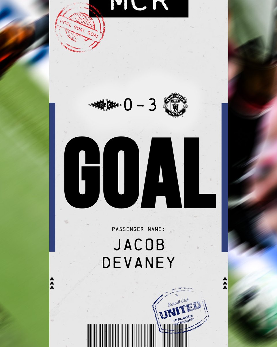 ManUtd's tweet photo. AND IT'S THREEE 🔥

Jacob Devaney fires home from close range just minutes after coming on 👏 https://t.co/EyUvPP5XbF