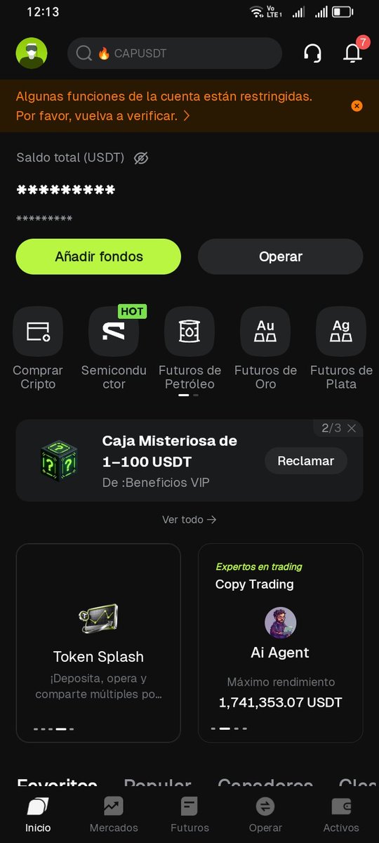 WILOTRADE82's tweet photo. @NihilusBTC I signed up as your referral for copy trading, but I’ve been restricted. The amount isn't huge, but I don't think it's fair for Bitunix to restrict me like this—could you help me? https://t.co/NIJB2TiLN4