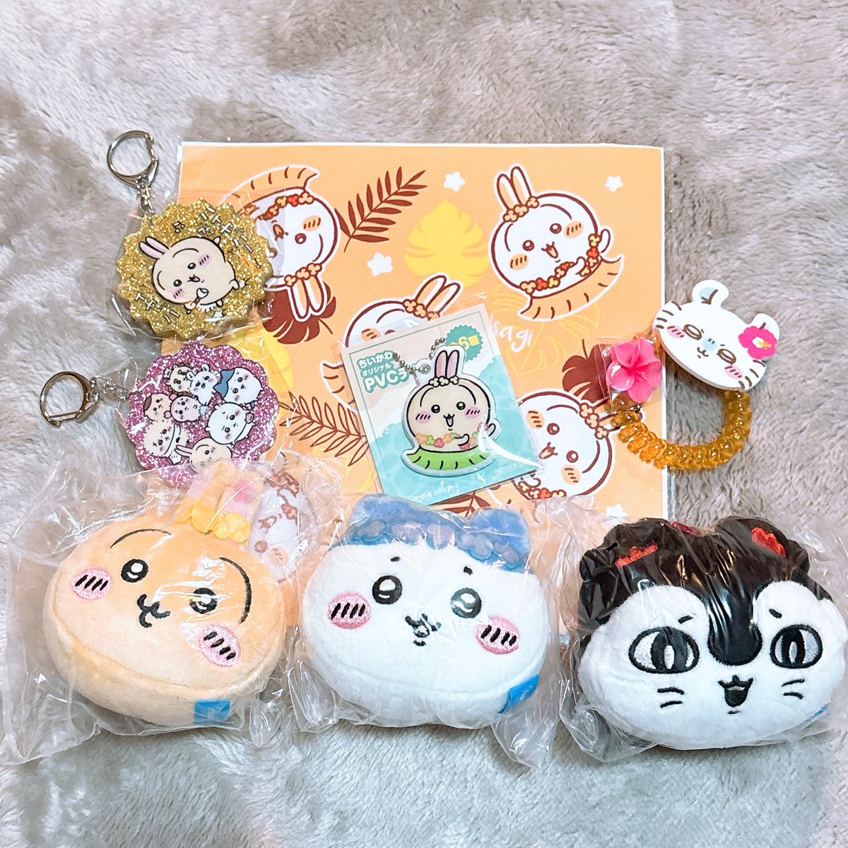 hamuusa_world's tweet photo. 職場のちいかわ好きの子とグッズ交換した〜(ㅅ´ ˘ `)☘ ̖́-

セブンイレブンのやつって話してたらガチャのやつもめっちゃくれたーーー‼️🙌うれしー✨ https://t.co/IhnmbHIoWO