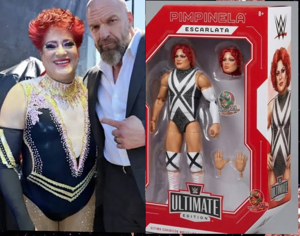ElM0t4's tweet photo. @WWE @TripleH  @reymysterio @luchalibreaaa @Mattel  

Please 🙏🏼

Mexican fans need it. 🔥🥵 Everyone loves Pimpi 🤩

#QueremosaPimpinelaEscarlata https://t.co/eHs6Q01hhT