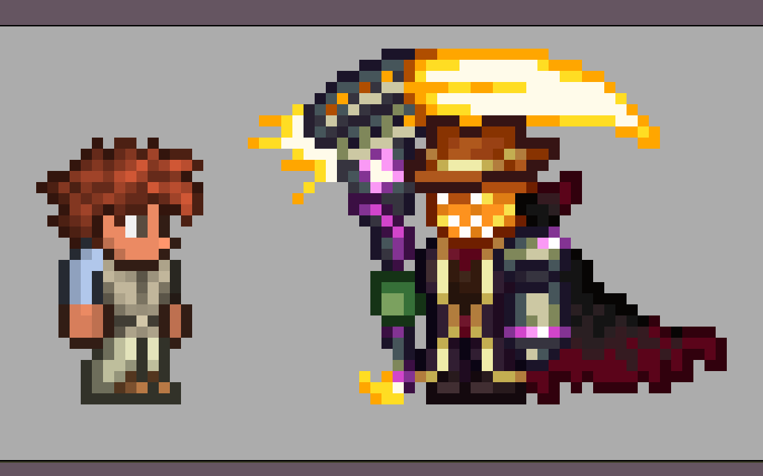 fargosmods's tweet photo. This design was a collaboration between @Gao_Individual, @DonmorPixels, and _eram_ (discord).
As a bonus, here is some concept art and WIP versions of this design: https://t.co/Hhw8TeWXCO
