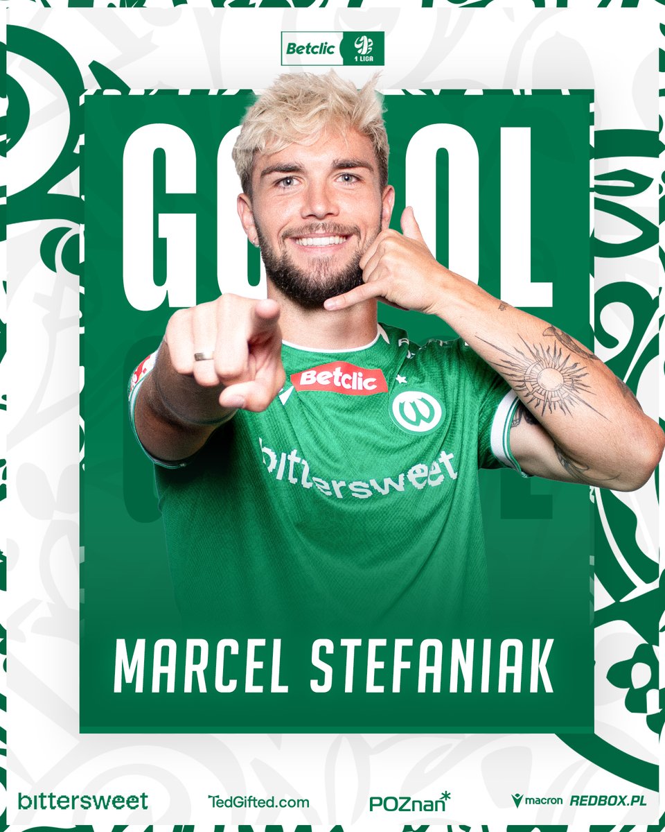 WartaPoznan's tweet photo. WYRÓWNUJEMY! MARCEL STEFANIAK WYKORZYSTUJE RZUT KARNY! 

54' | 2 #BYTWAR 2 https://t.co/7zq5aTwAVf