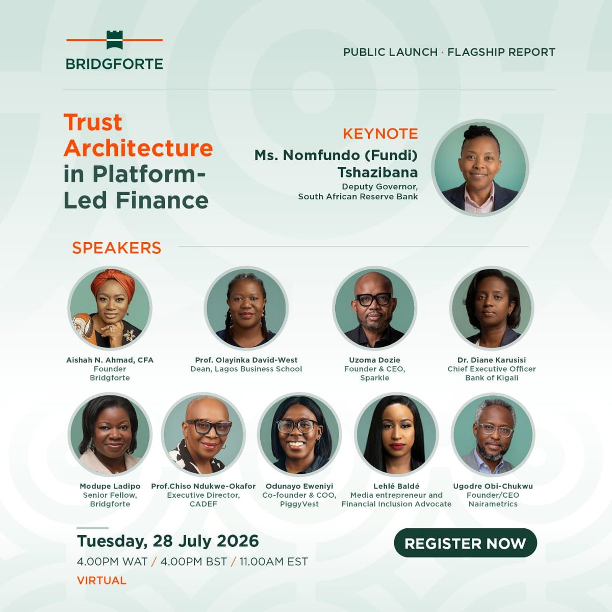 osundevelopmen1's tweet photo. As digital finance expands, building and sustaining systemic trust has become a critical issue. Who holds responsibility when networked financial services break?

You are invited to join Bridgforte, founded by Mrs. Aishah Ahmad (former Deputy Governor of the Central Bank of https://t.co/LGVSFdPizQ