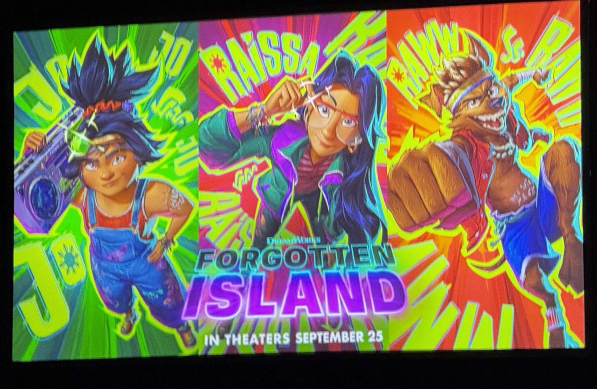 Haozhan_0825's tweet photo. New look at Jo, Raissa &amp; Raww from "FORGOTTEN ISLAND" spotted San Diego Comic Con. https://t.co/JVnfOGuSHg