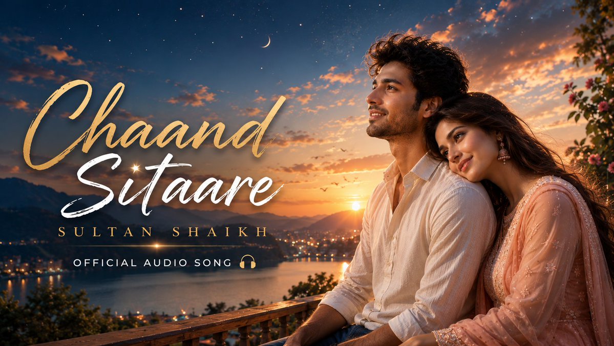 AAURS786's tweet photo. DROP NOW! 🎧🔥

मेरा नया गाना "चाँद सितारे" अब YouTube पर लाइव हो चुका है। अर्बन हिंदी पॉप और मेलोडिक रैप की एक बेहद खूबसूरत वाइब। 

अभी YouTube पर जाकर सर्च करें:
👉 Chand Sitare Sultan Shaikh

#ChandSitare #SultanShaikh #NewMusic #OutNow https://t.co/UUCIOM4o0Z