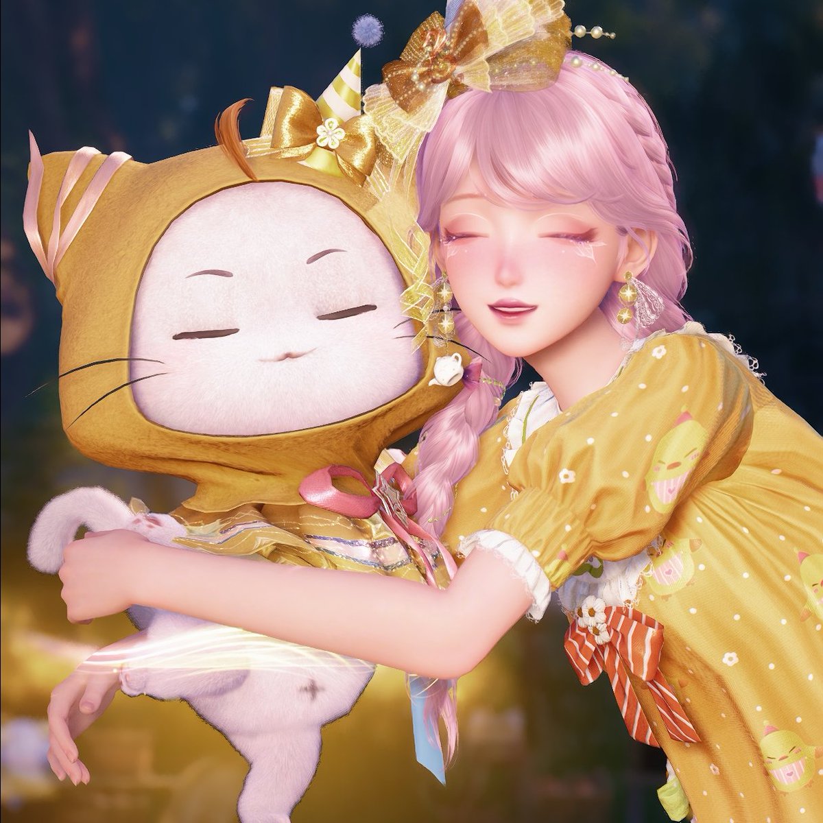 whimsyhaven_x's tweet photo. Momo, our dear lovely goofball, you bring sunshine out when it's dark, and you brighten the day when it rains... HAPPY BIRTHDAY to the best companion Miraland could ever ask for 💖

♡ InfinityNikki • GoldenDust ♡ https://t.co/CWSc7qRY3a