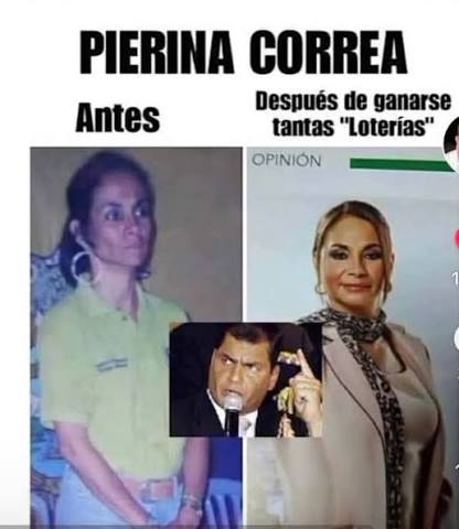 Imba_bura2's tweet photo. La Pierina se fue de puntillas ....millonaria. https://t.co/SJXrNVGmQf