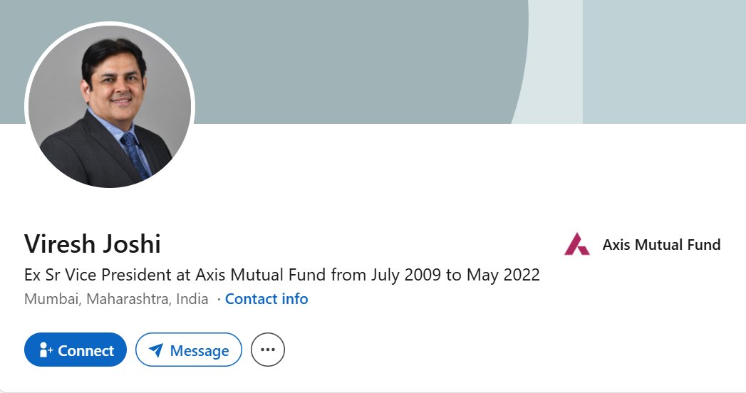 RakJhun's tweet photo. Viresh Joshi, Chief Dealer of Axis Mutual Fund, has been found guilty of front-running by SEBI and of having generated unlawful gains of ₹30.56 Cr. He has been directed to disgorge the gains and also pay a penalty of ₹3 Cr https://t.co/nu8PLu1hw6 https://t.co/NuB13meaPp