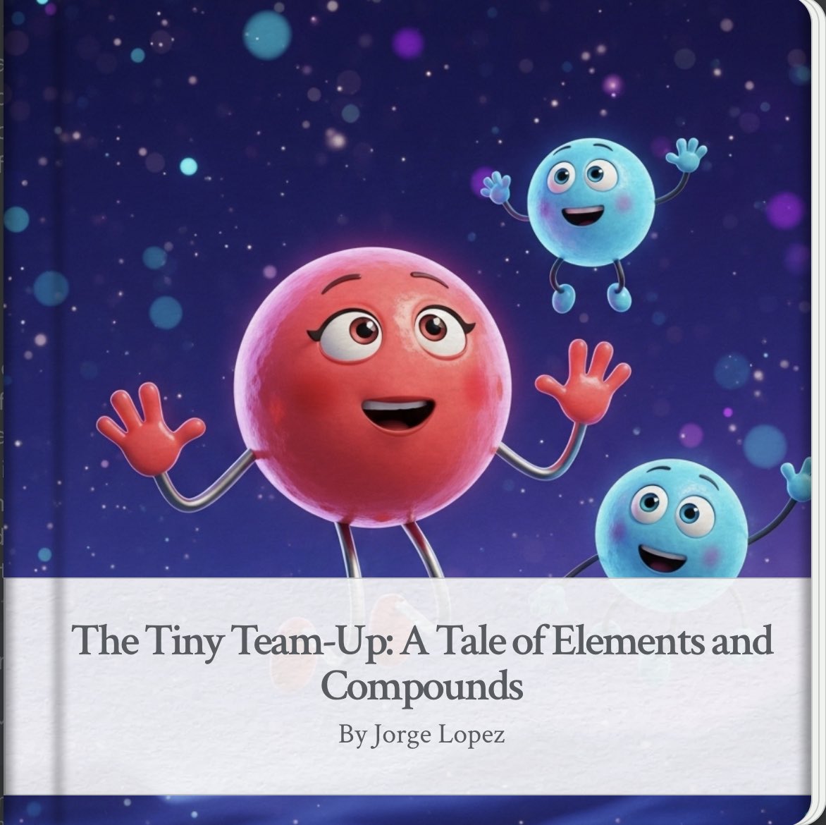 LopezJorge88's tweet photo. Learned how to create a quick activity to introduce any science concept, and activate learning for my students! Create your own using @GeminiApp This was named “Tale of Element vs Compounds” #LJTECHi3 https://t.co/TmoDAlZZhO