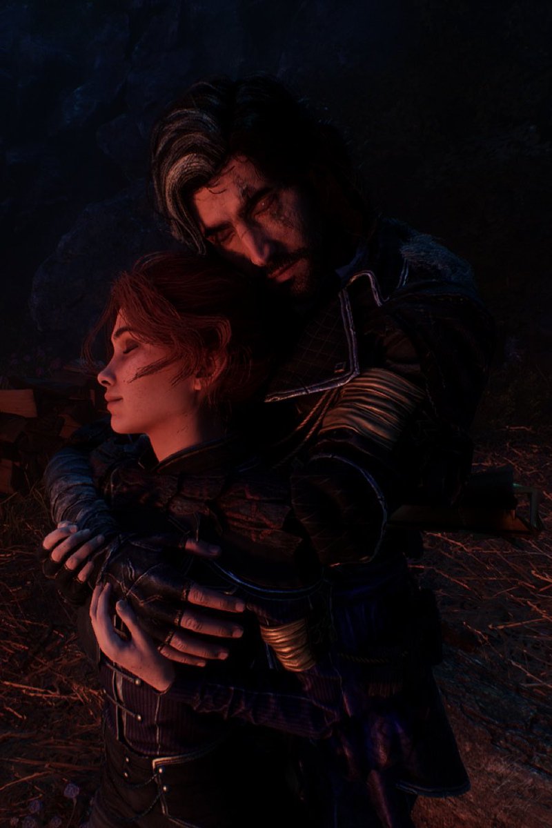 VersoBottomHalf's tweet photo. Back hugs are the best. But sometimes she can feel Verso thinking too loud. Like he’s got a lot on his mind. But eventually, her presence anchors him in the present moment and he finally basks in the embrace.
#versaelle #virtualphotography https://t.co/6iLzGxAmYR