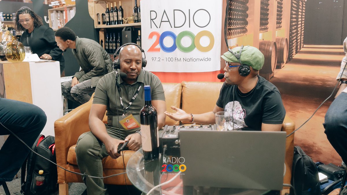 Radio2000_ZA's tweet photo. π· Oscar Ramokone, Co-Founder of St4u Wine*, is showcasing this proudly Limpopo-based wine label at the **Proudly South African Local Wine Expo at Prison Break Market. Running until **26 July 2026
#TheDriveConnection
#SupportLocal #St4uWine #LocalWineExpo https://t.co/Da5B4K9y2e