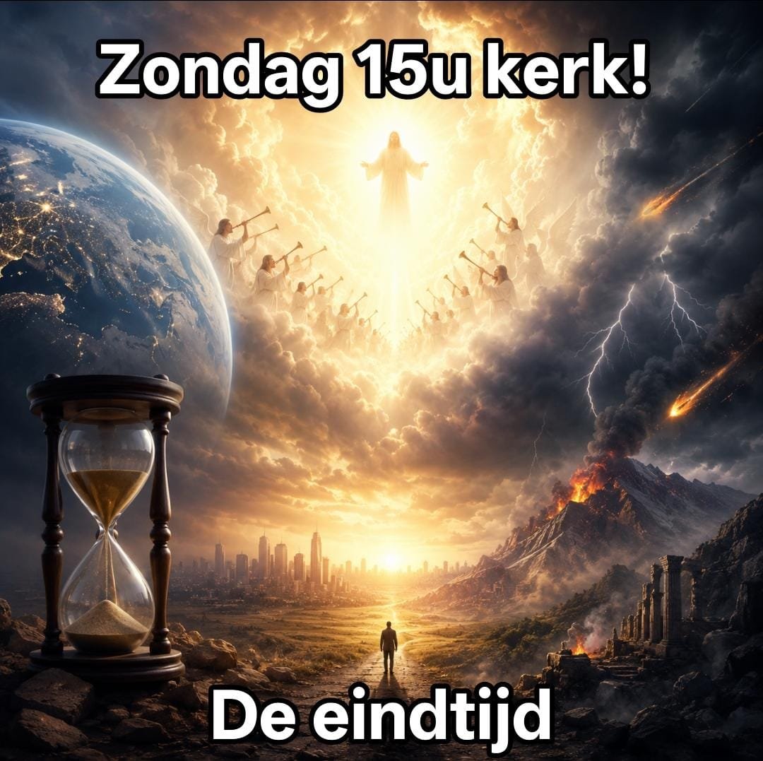 ProsperityNL's tweet photo. Zondag 15u kerk!
Onderwerp: De eindtijd
Kom langs in Emmeloord of kijk live mee via YouTube!
#god #christelijk #geloof #eindtijd #openbaring https://t.co/wsnaOcWAtQ
