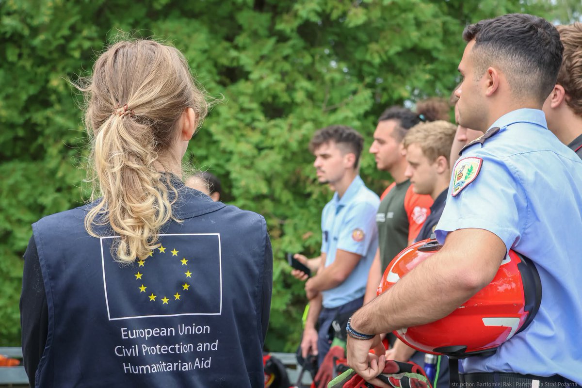GVAbforestals's tweet photo. 👨‍🚒Nuestro compañero Matías, de la unidad de Relleu, ha representado a los bomberos forestales de España en la I edición del UCPM Exchange of Young Firefighters
 
🔥Una experiencia de formación, intercambio y cooperación junto a servicios de emergencia de toda Europa⤵️ https://t.co/aHXGcbBOv9