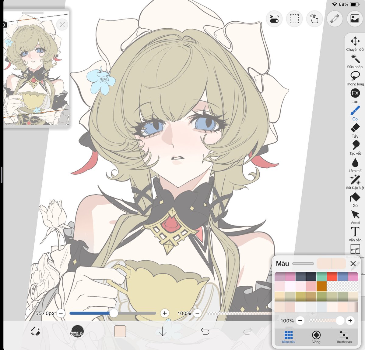Lynkjin's tweet photo. Wip ✍🏻

#GenshinImpact #原神 #Arlecchino #sandrone https://t.co/Ygjw93mW8B