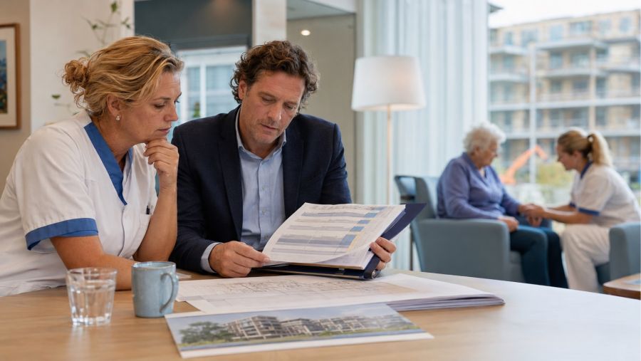 Zorgjob_nl's tweet photo. Zeventig ouderenzorgorganisaties stappen naar rechter om Wlz-inkoopbeleid: Zeventig ouderenzorgorganisaties beginnen een kort geding tegen het Wlz-inkoopbeleid voor 2027 tot en met 2029. Zij vinden dat de nieuwe tarieven en mogelijke kortingen te veel… https://t.co/vltxghOEVJ https://t.co/3TgF0w86Nm