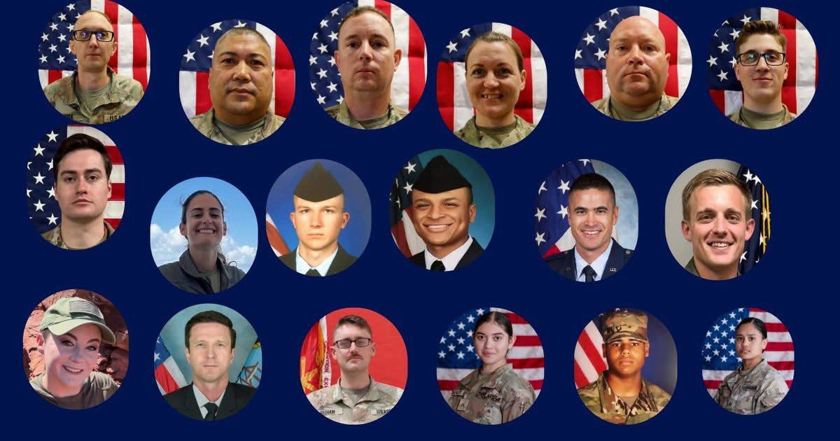cbouba90's tweet photo. #USA 🇺🇸| Se souvenir des 18 membres des forces américaines qui ont été tués depuis le début de la guerre en Iran 🇮🇷 | Selon les médias occidentaux https://t.co/SSuMQ7TE7B