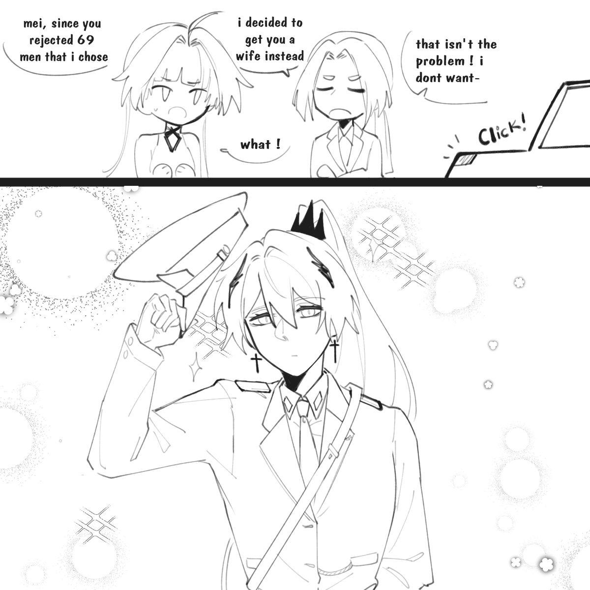 dna_kayoko's tweet photo. arranged marriage...?
#kiamei #HonkaiImpact3rd https://t.co/F93LFqkHv7
