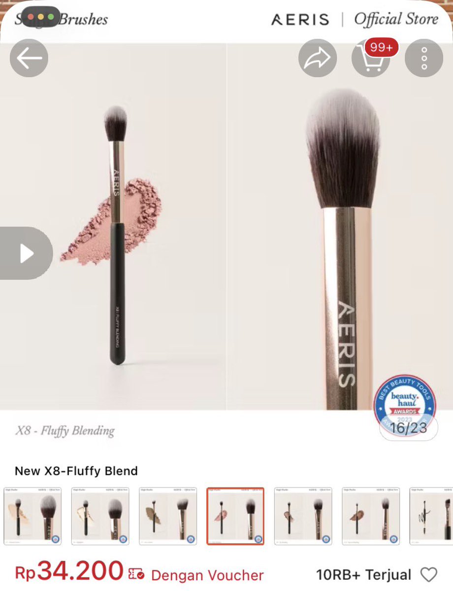 dearestamourora's tweet photo. • Tapered Eye brush : 20k
• Fluffy Eye Blend brush : 20k
• Nose Contour brush : 20k https://t.co/u39gLCgd8d