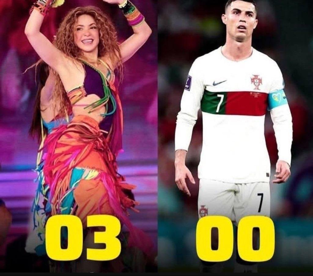 ArielRonital's tweet photo. @mariaduran Hasta Shakira tiene mas finales que un tal "camandante" jajajajaja jajajajajaja jajajajaja 🤣 https://t.co/Uhc640IiAE