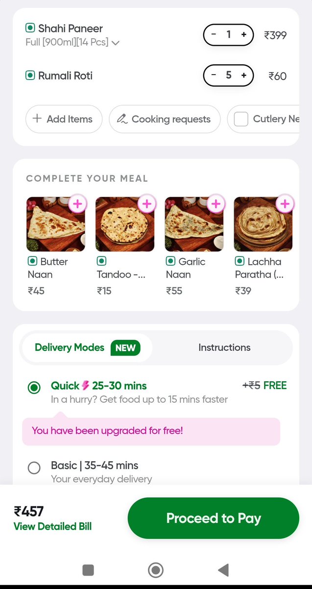 mAnishhastir's tweet photo. @Swiggy  नाम बदलने से कुछ ना होगा दाम सही देना होगा #Toing का जाल 

Eternal @zomatocares अब भी बजट में है #Toing नही 

The same food outlet. 

This discount web is complicated. https://t.co/OCi7X1u73c