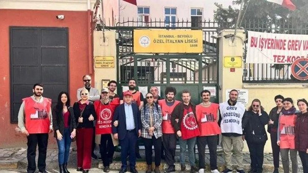 HabereGuven's tweet photo. Tez-Koop-İş: Özel İtalyan Lisesi Yönetimi 10 Öğretmeni İşten Çıkardı https://t.co/dcdEWxftnc @tezkoopissndk https://t.co/NONqPZbtP1