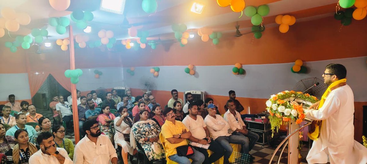 AritraBJP's tweet photo. বেহালা পশ্চিম মণ্ডল ৩ এর বর্গ প্রশিক্ষণ শিবিরে 
@BJP4Bengal @Amitava_BJP https://t.co/iYretCQESa