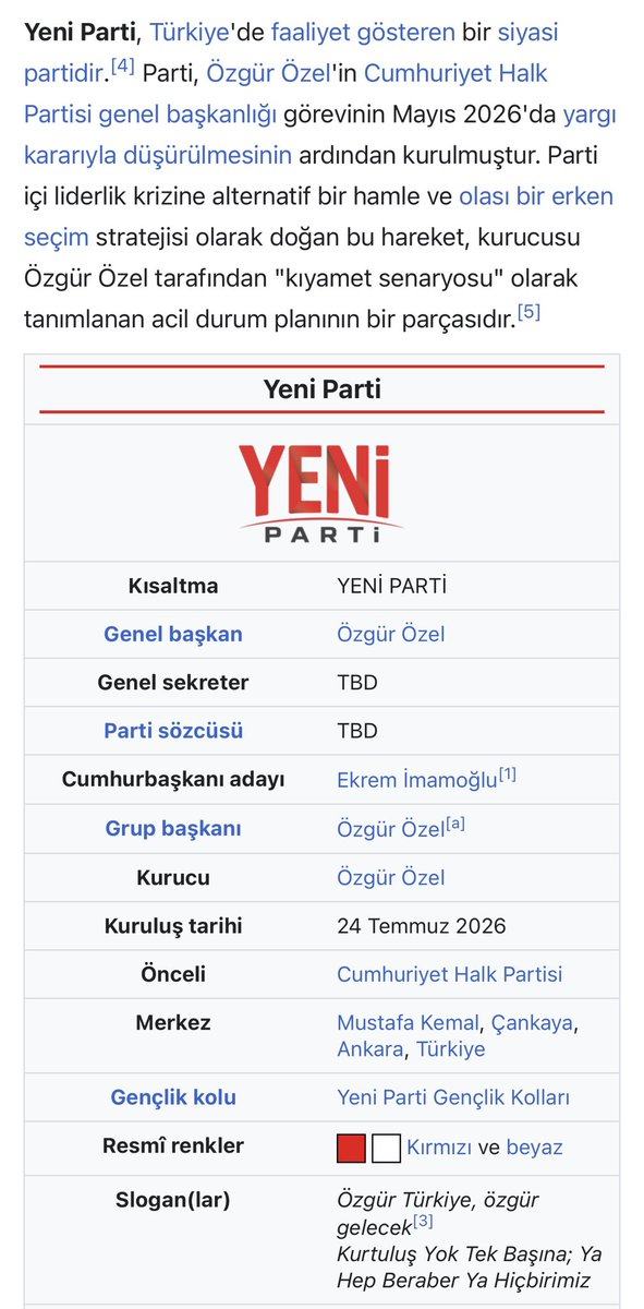 AnotherBearInJ's tweet photo. #YeniParti wikipedia sayfası da gelmiş. Gençler çalışıyor.

https://t.co/pniAkD5sZO https://t.co/be54RoU74U